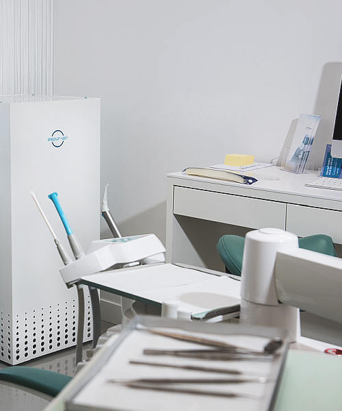 air purifiers waiting room