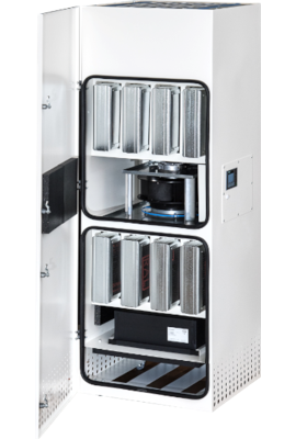ASPUR purifier air 4000 open ASPUR purifier air 4000 front access