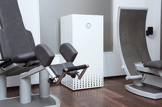 Air purifier fitness center
