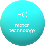 Luftreiniger Arztpraxis Luftreiniger EC Motor Technology